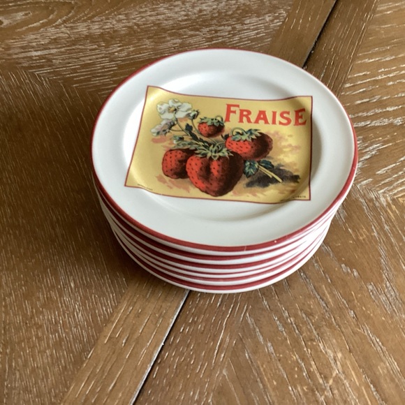 Williams Sonoma Set of Six Appetizer Plates - Picture 1 of 6